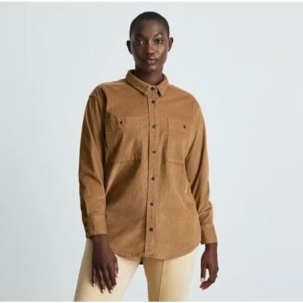 Everlane Size Small The Corduroy Everyone Overshirt Shacket Button Down Shirt